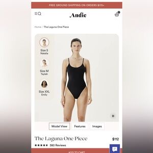 Andie one piece